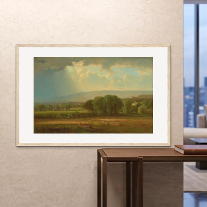 Orlonzo - FRAMED PRINT WOOD 150100cm6040 ROOM