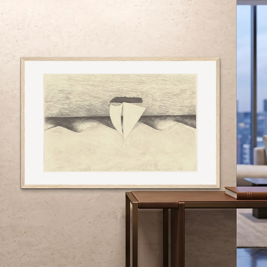 Orlonzo - FRAMED PRINT WOOD 150100cm6040 ROOM
