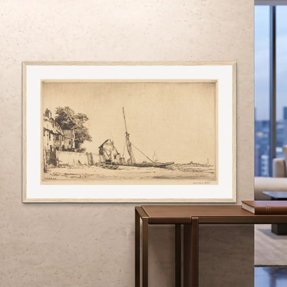 Orlonzo - FRAMED PRINT WOOD 150100cm6040 ROOM