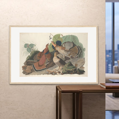 Orlonzo - FRAMED PRINT WOOD 150100cm6040 ROOM