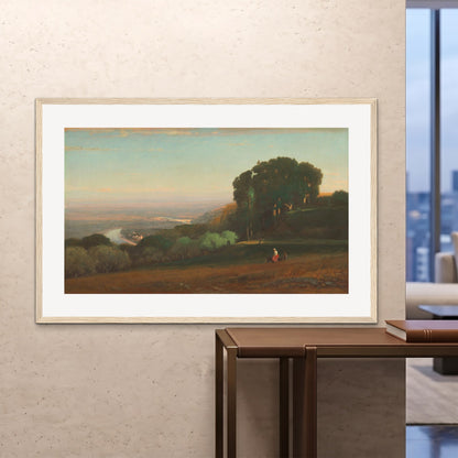 Orlonzo - FRAMED PRINT WOOD 150100cm6040 ROOM