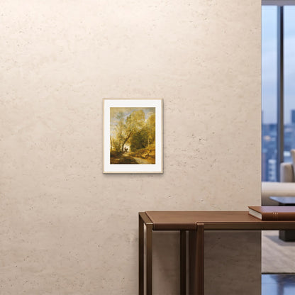 Orlonzo - FRAMED PRINT WOOD 16x2040x50cm ROOM