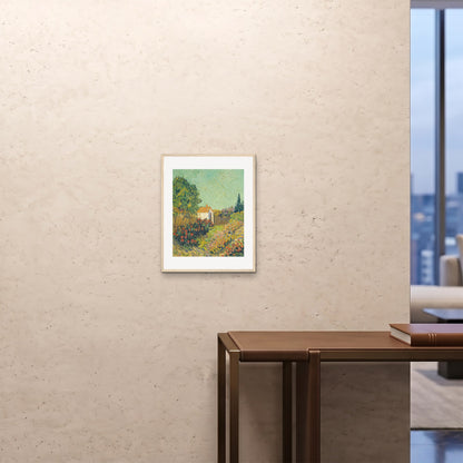 Orlonzo - FRAMED PRINT WOOD 16x2040x50cm ROOM