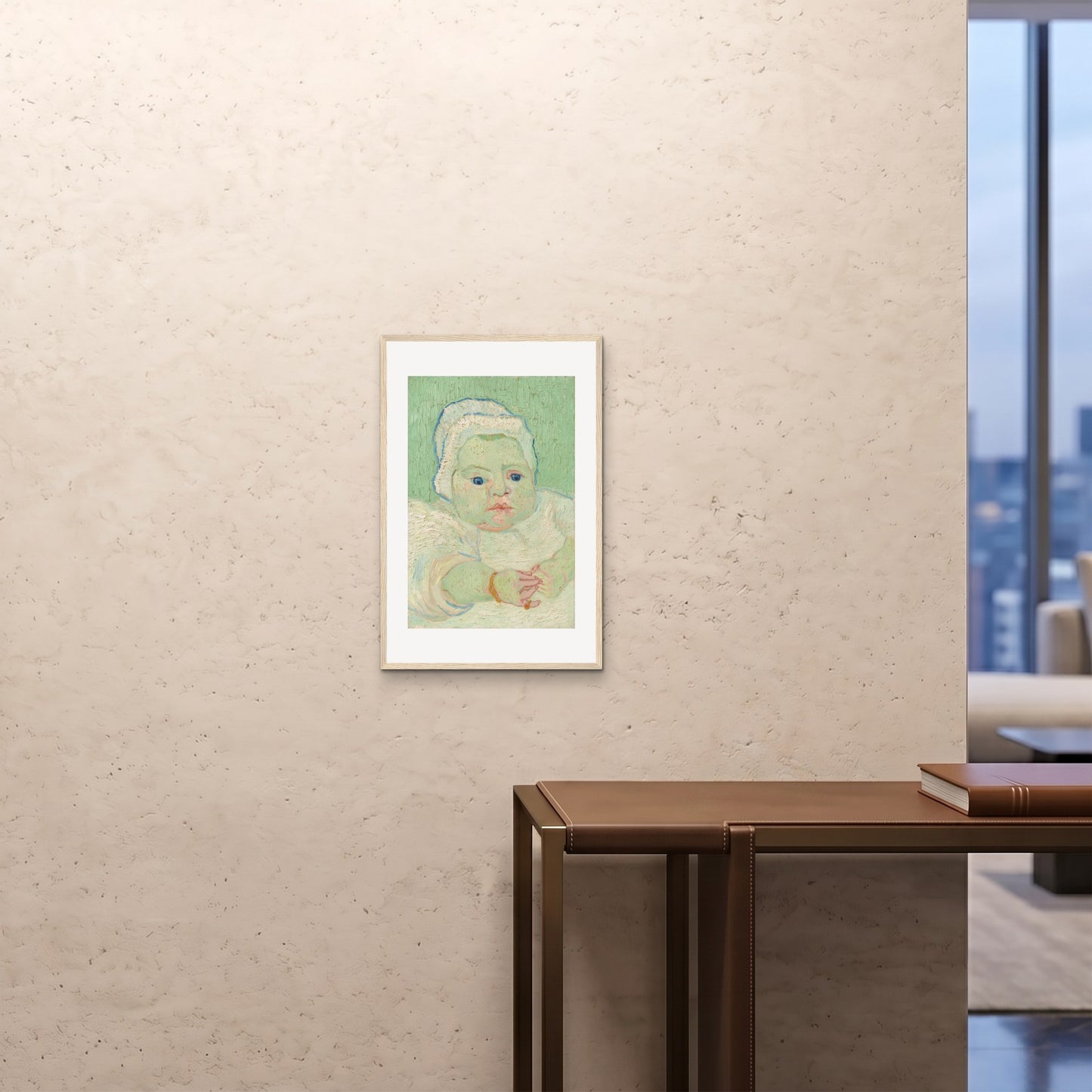 Orlonzo - FRAMED PRINT WOOD 16x2440x60cm ROOM