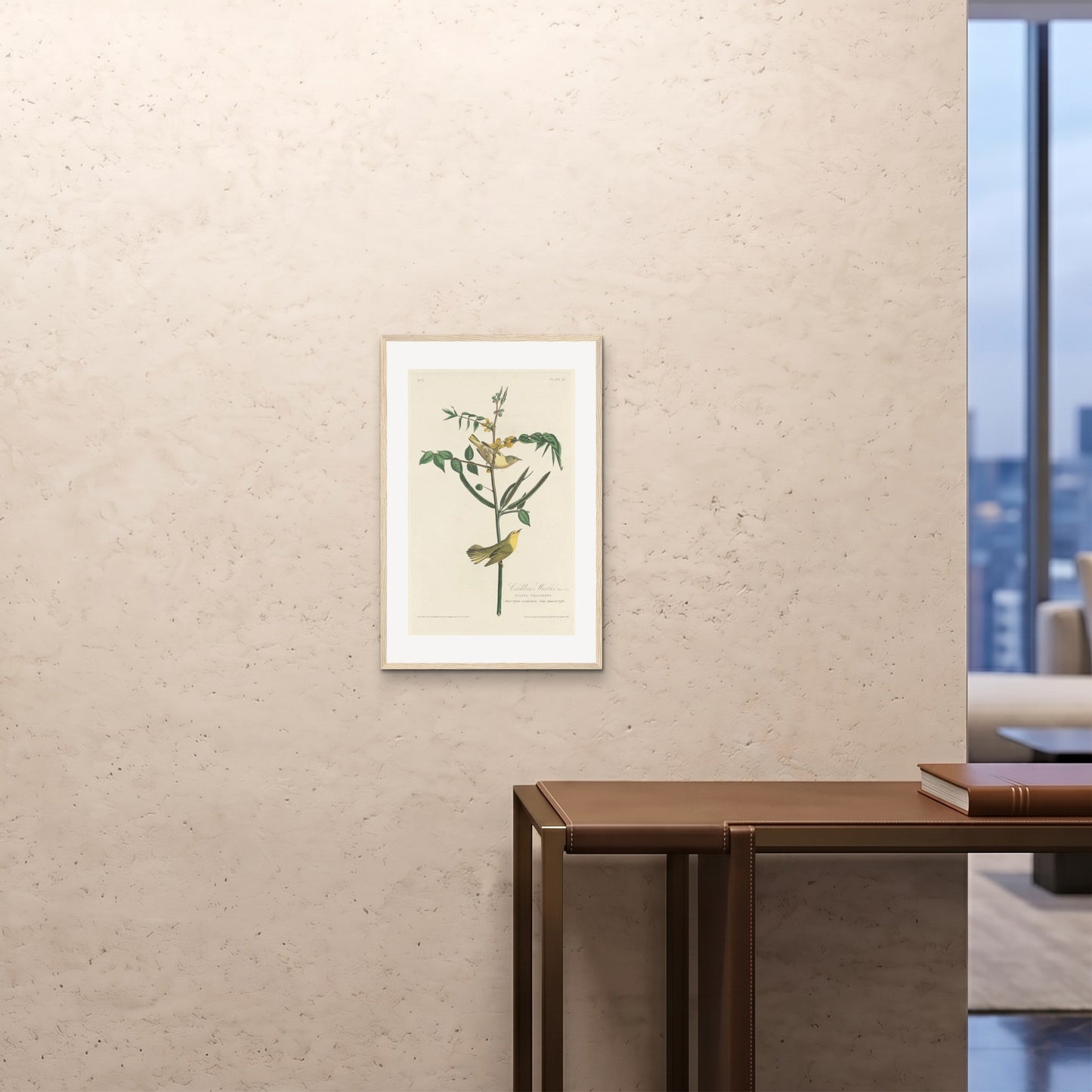 Orlonzo - FRAMED PRINT WOOD 16x2440x60cm ROOM