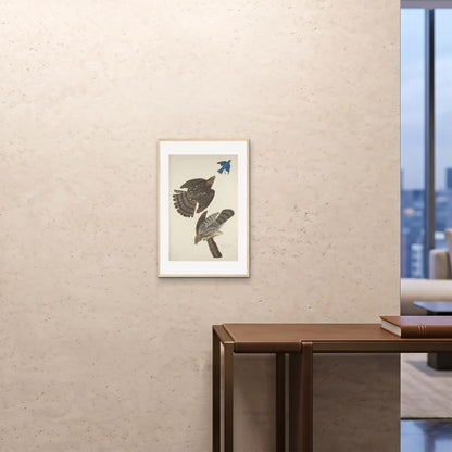 Orlonzo - FRAMED PRINT WOOD 16x2440x60cm ROOM