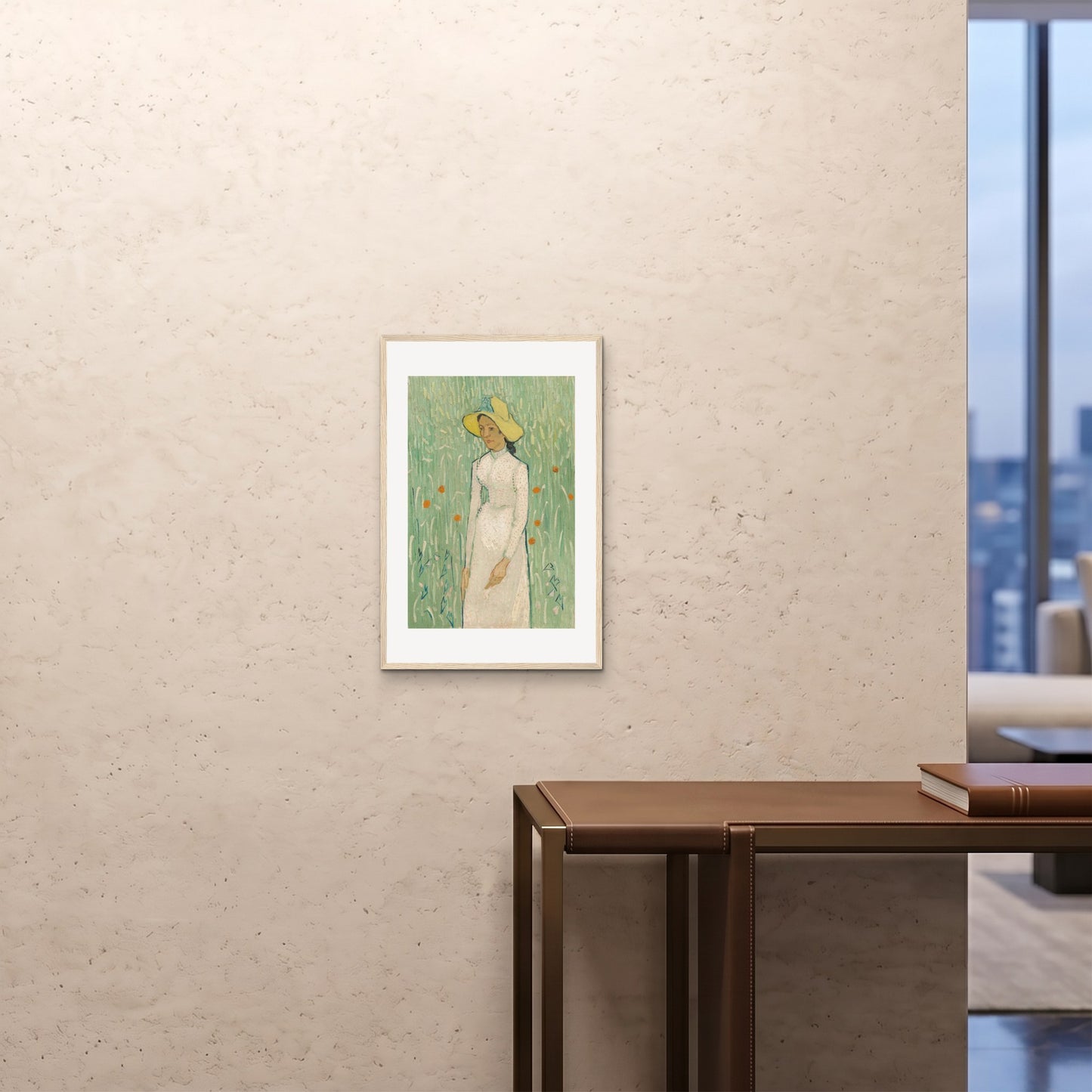 Orlonzo - FRAMED PRINT WOOD 16x2440x60cm ROOM