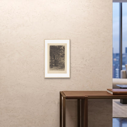 Orlonzo - FRAMED PRINT WOOD 16x2440x60cm ROOM