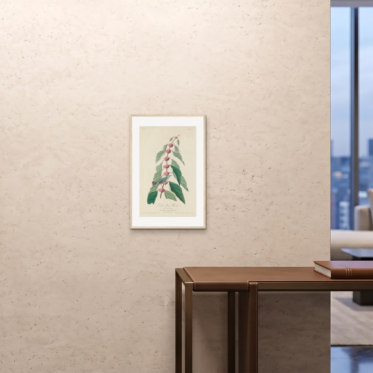 Orlonzo - FRAMED PRINT WOOD 16x2440x60cm ROOM