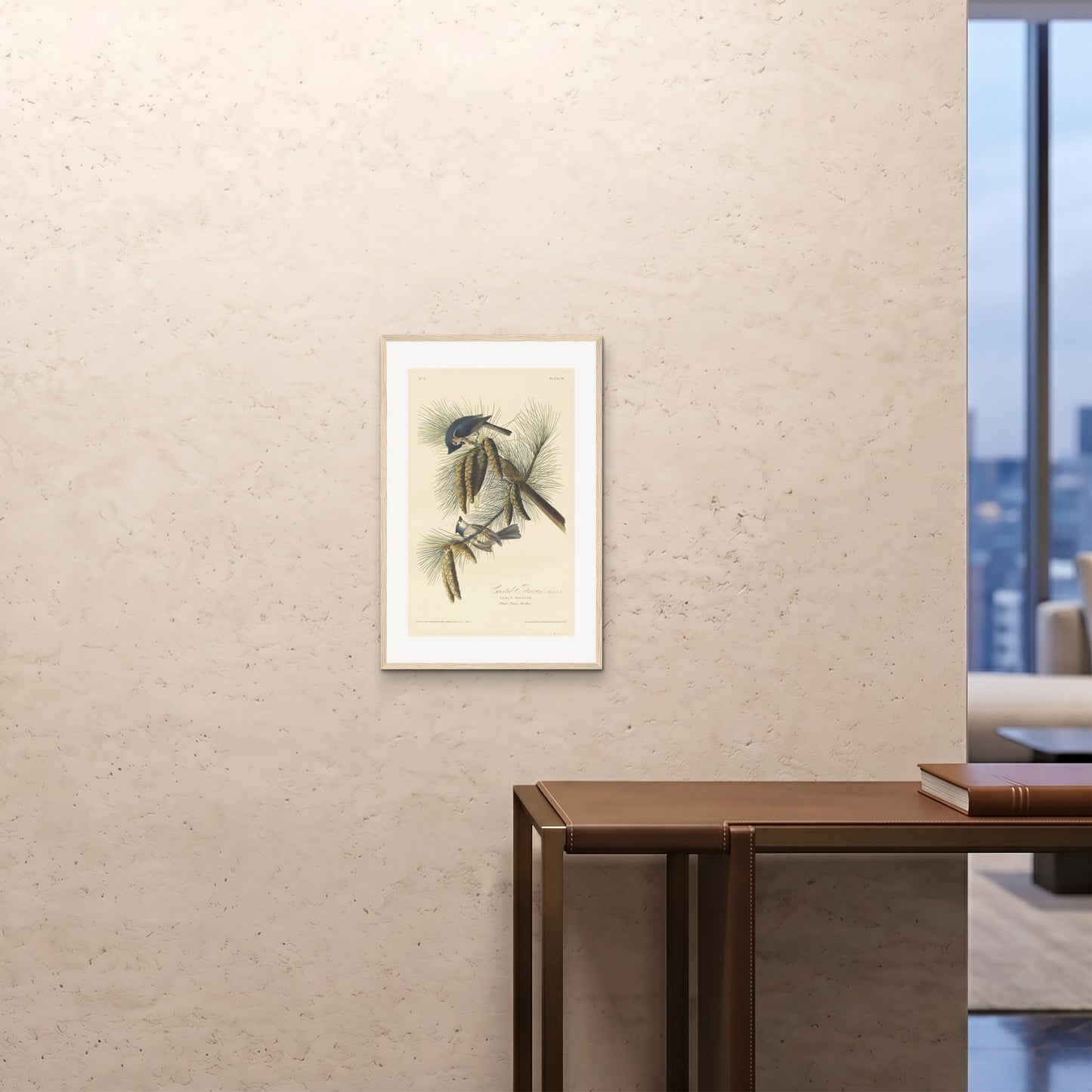Orlonzo - FRAMED PRINT WOOD 16x2440x60cm ROOM