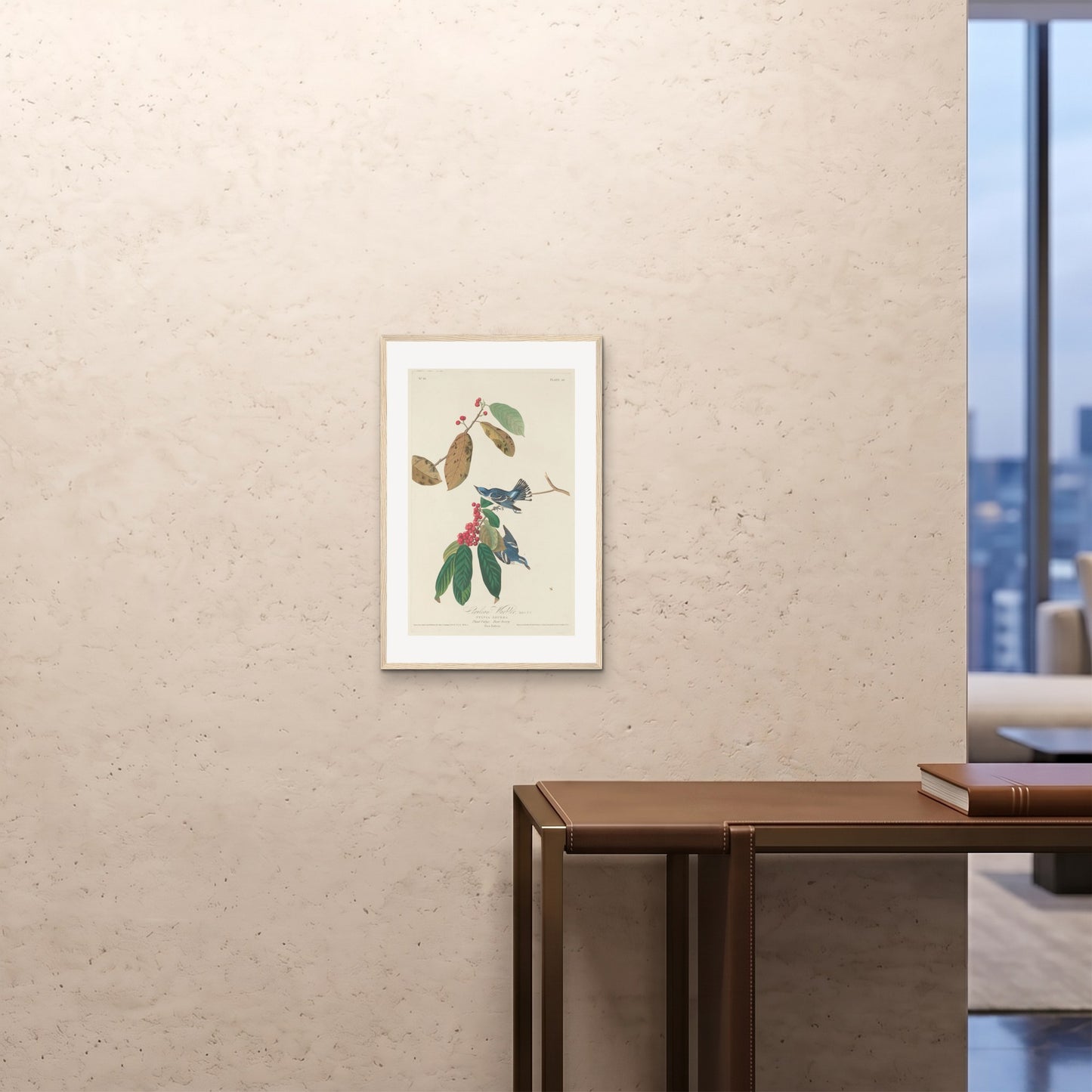 Orlonzo - FRAMED PRINT WOOD 16x2440x60cm ROOM