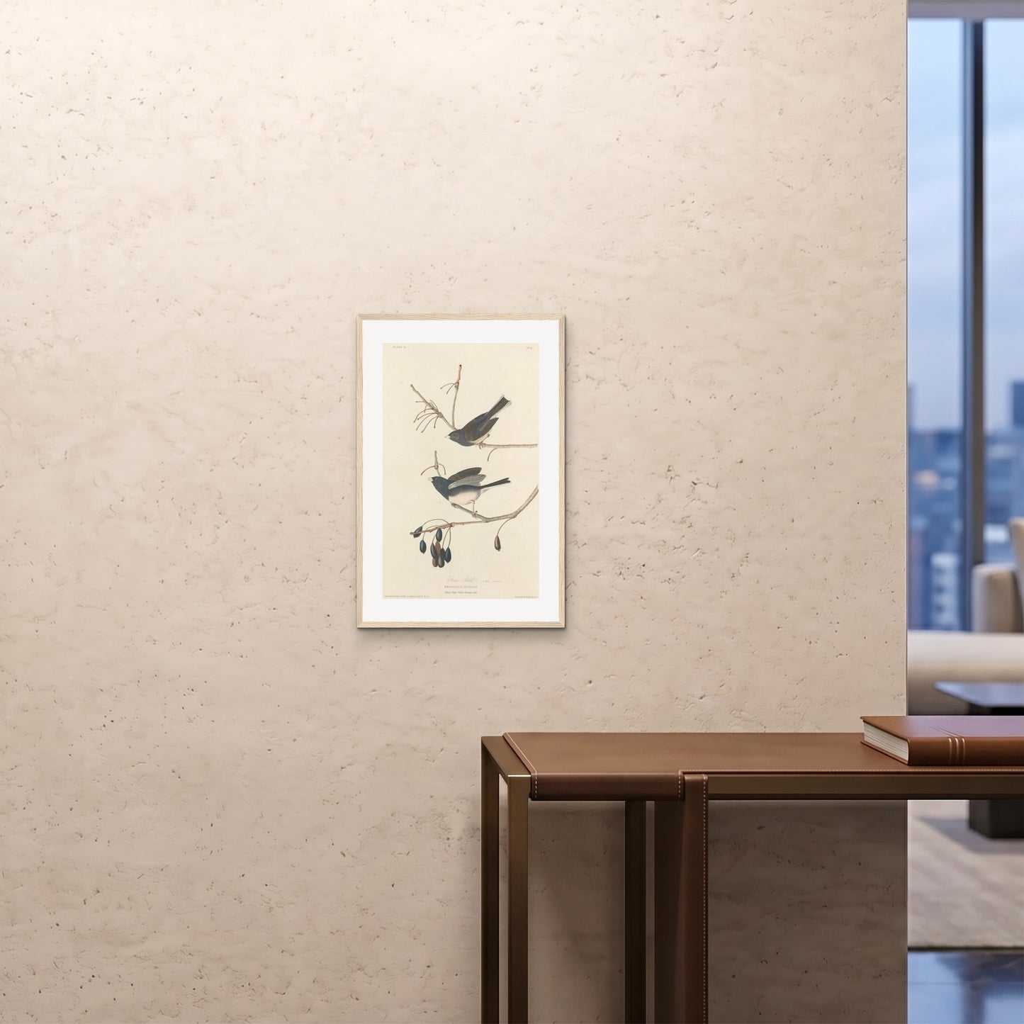 Orlonzo - FRAMED PRINT WOOD 16x2440x60cm ROOM