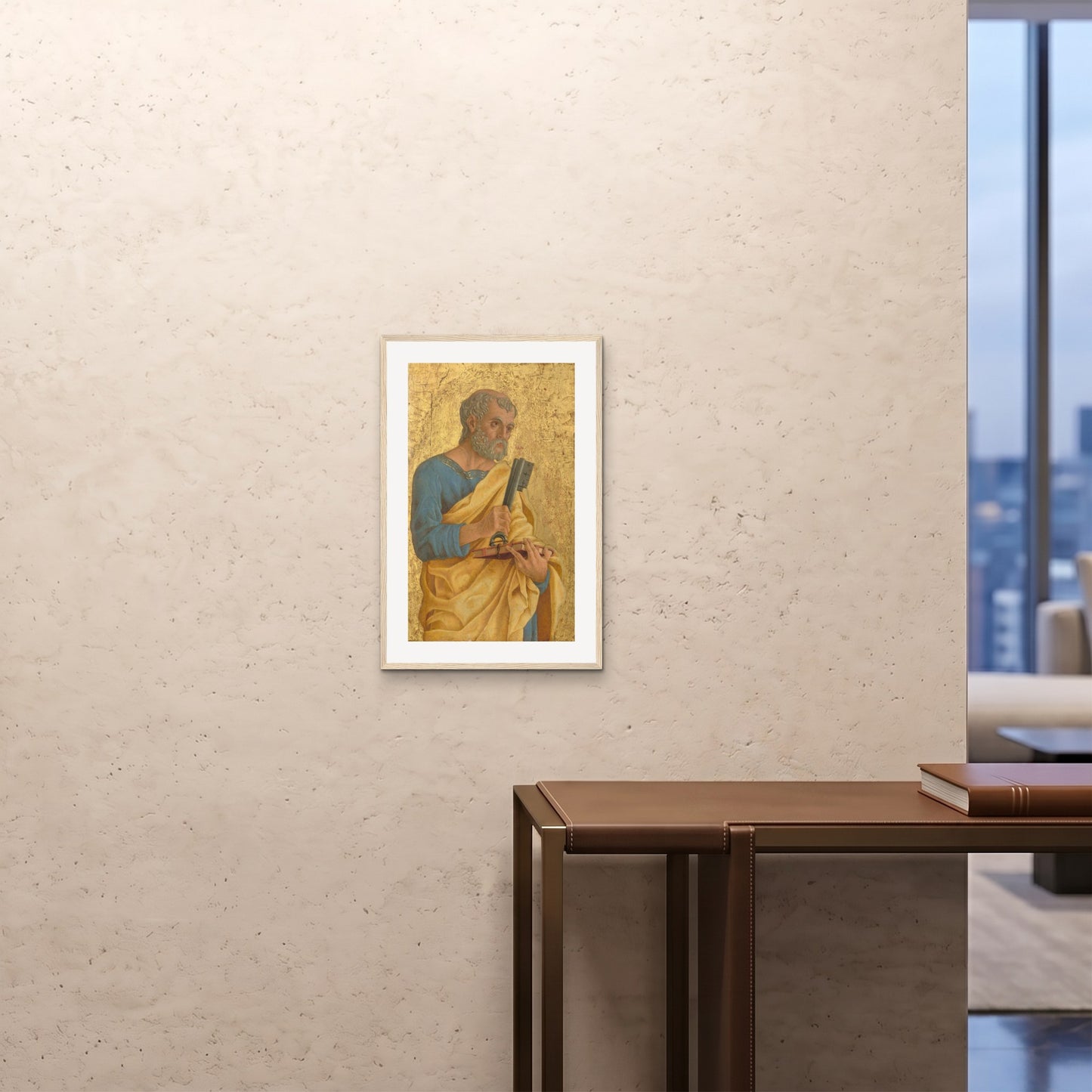 Orlonzo - FRAMED PRINT WOOD 16x2440x60cm ROOM