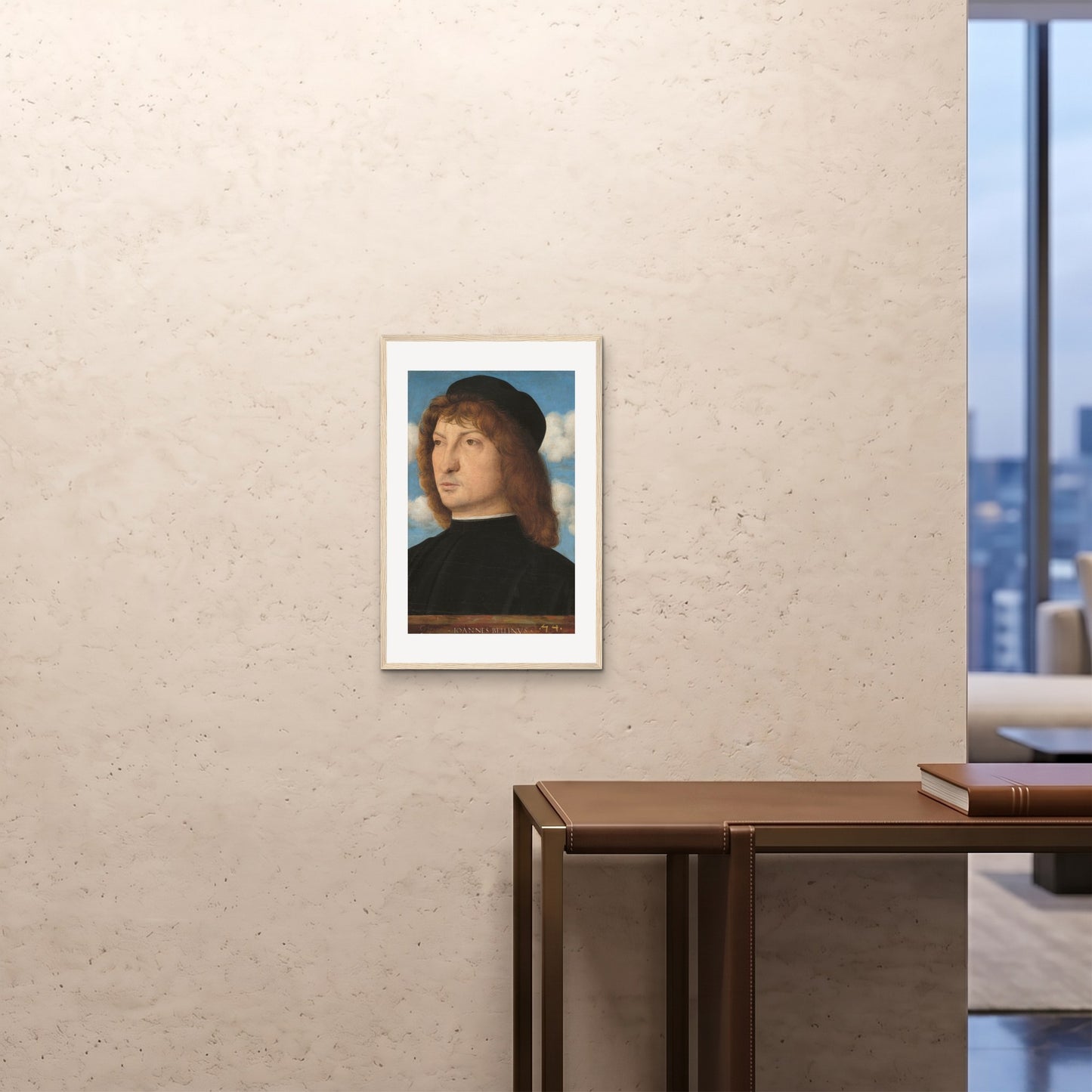 Orlonzo - FRAMED PRINT WOOD 16x2440x60cm ROOM