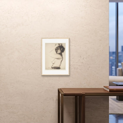 Orlonzo - FRAMED PRINT WOOD 18x2445x60cm ROOM
