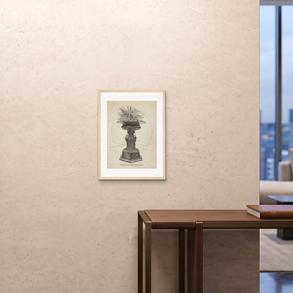 Orlonzo - FRAMED PRINT WOOD 18x2445x60cm ROOM