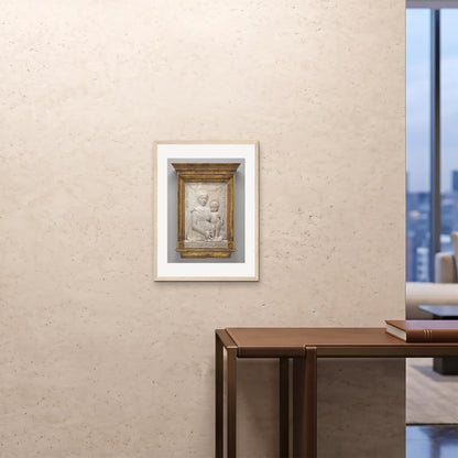 Orlonzo - FRAMED PRINT WOOD 18x2445x60cm ROOM