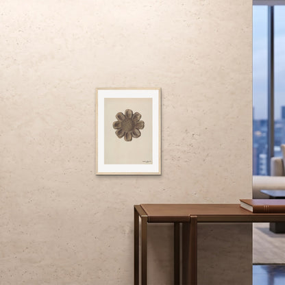 Orlonzo - FRAMED PRINT WOOD 18x2445x60cm ROOM