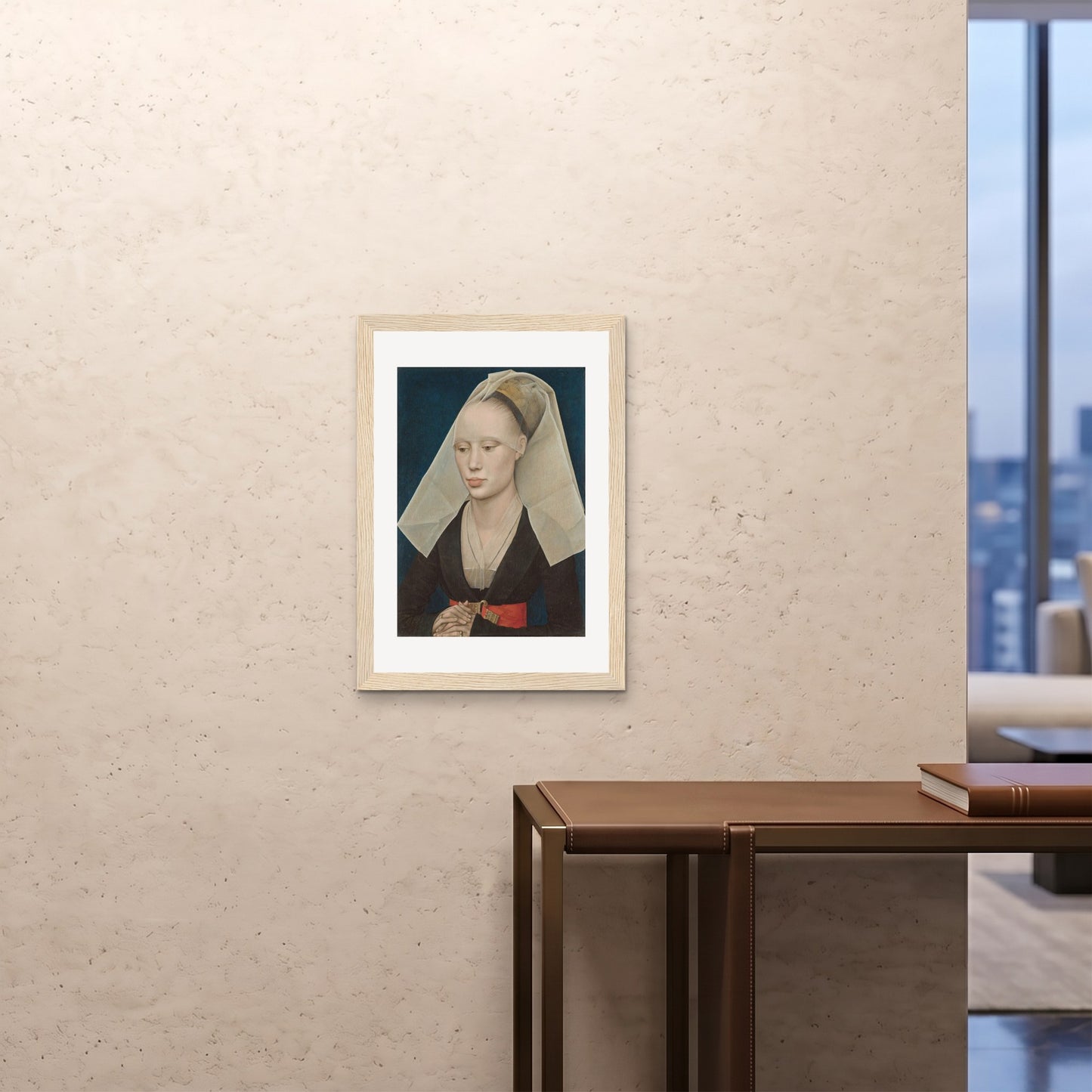 Orlonzo - FRAMED PRINT WOOD 20x2850x70cm ROOM