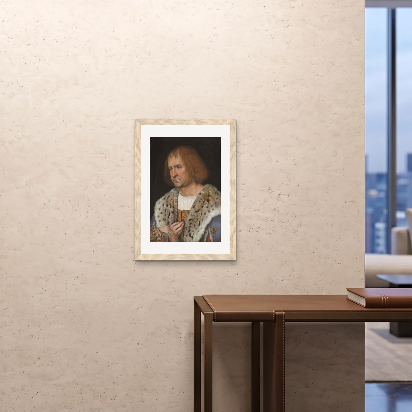 Orlonzo - FRAMED PRINT WOOD 20x2850x70cm ROOM