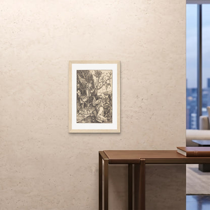 Orlonzo - FRAMED PRINT WOOD 20x2850x70cm ROOM