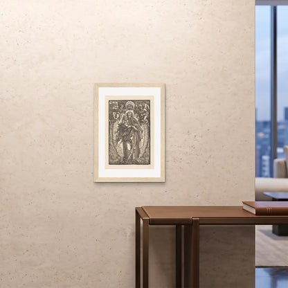 Orlonzo - FRAMED PRINT WOOD 20x2850x70cm ROOM