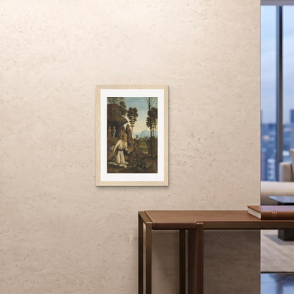 Orlonzo - FRAMED PRINT WOOD 20x2850x70cm ROOM