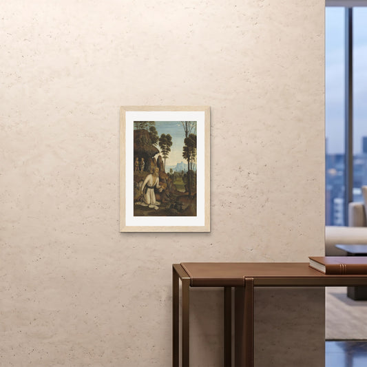 Orlonzo - FRAMED PRINT WOOD 20x2850x70cm ROOM