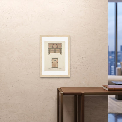 Orlonzo - FRAMED PRINT WOOD 20x2850x70cm ROOM