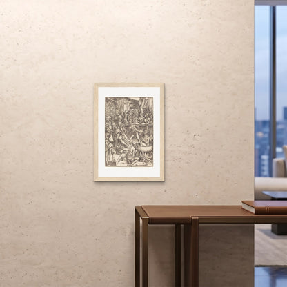 Orlonzo - FRAMED PRINT WOOD 20x2850x70cm ROOM