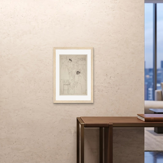 Orlonzo - FRAMED PRINT WOOD 20x2850x70cm ROOM