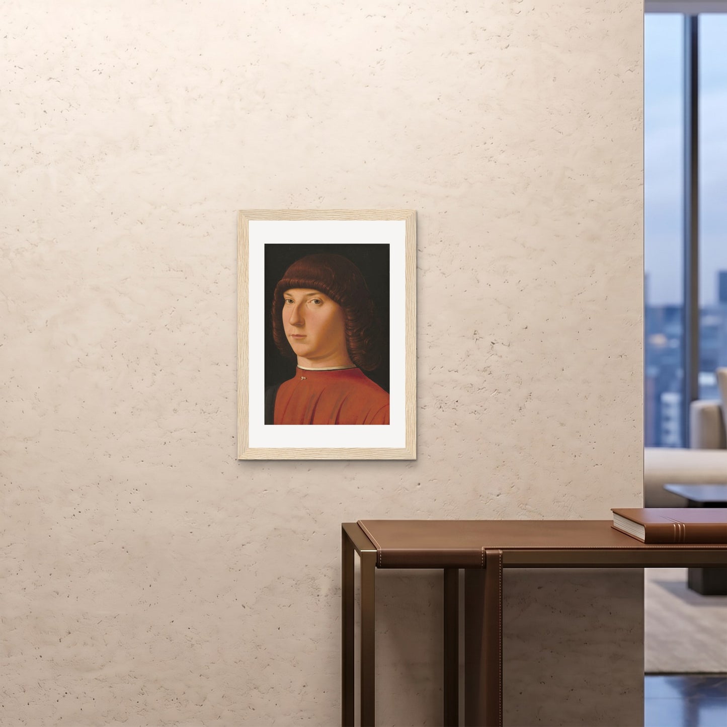Orlonzo - FRAMED PRINT WOOD 20x2850x70cm ROOM