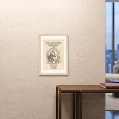 Orlonzo - FRAMED PRINT WOOD 20x2850x70cm ROOM