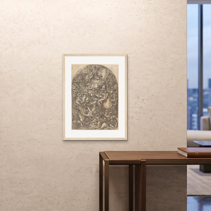 Orlonzo - FRAMED PRINT WOOD 24x3260x80cm ROOM