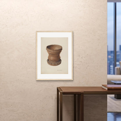 Orlonzo - FRAMED PRINT WOOD 24x3260x80cm ROOM