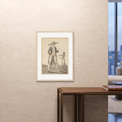 Orlonzo - FRAMED PRINT WOOD 24x3260x80cm ROOM