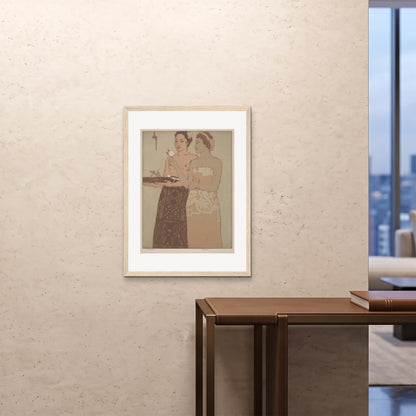 Orlonzo - FRAMED PRINT WOOD 24x3260x80cm ROOM
