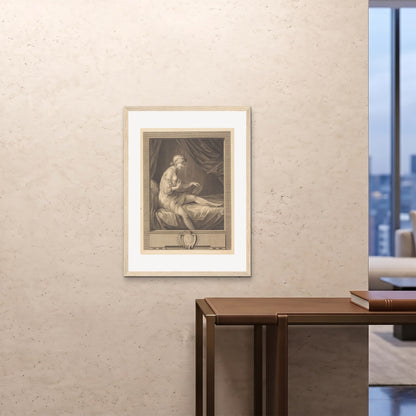 Orlonzo - FRAMED PRINT WOOD 24x3260x80cm ROOM
