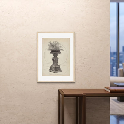 Orlonzo - FRAMED PRINT WOOD 24x3260x80cm ROOM