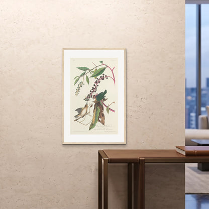 Orlonzo - FRAMED PRINT WOOD 24x3660x90cm ROOM
