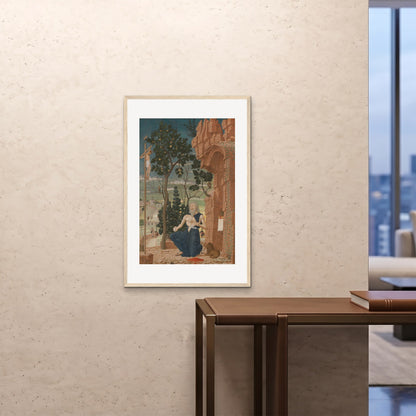 Orlonzo - FRAMED PRINT WOOD 24x3660x90cm ROOM