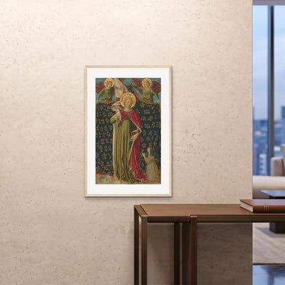 Orlonzo - FRAMED PRINT WOOD 24x3660x90cm ROOM