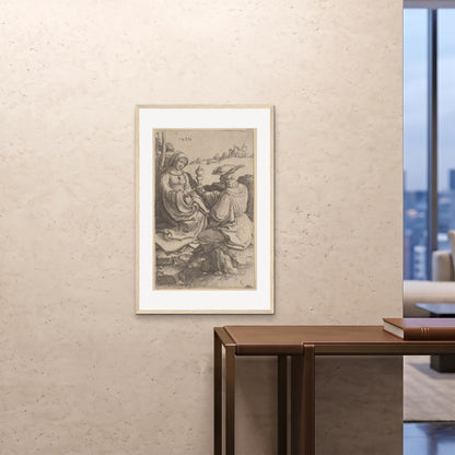 Orlonzo - FRAMED PRINT WOOD 24x3660x90cm ROOM
