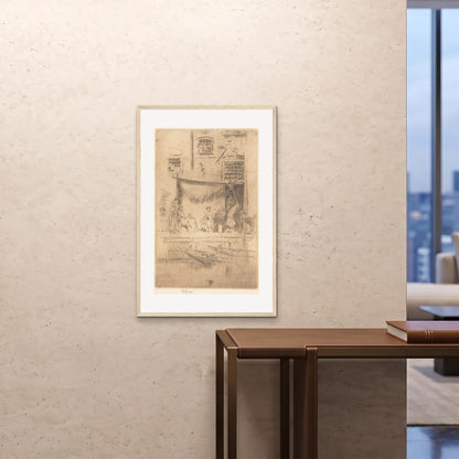 Orlonzo - FRAMED PRINT WOOD 24x3660x90cm ROOM