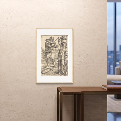 Orlonzo - FRAMED PRINT WOOD 24x3660x90cm ROOM