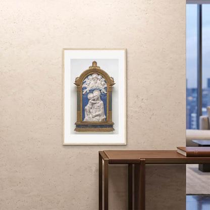 Orlonzo - FRAMED PRINT WOOD 24x3660x90cm ROOM