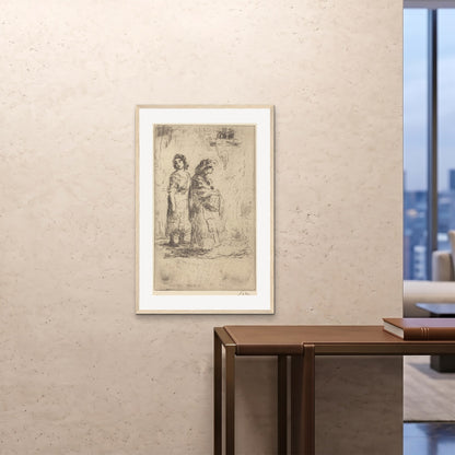Orlonzo - FRAMED PRINT WOOD 24x3660x90cm ROOM