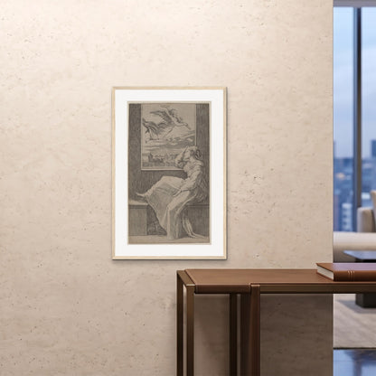 Orlonzo - FRAMED PRINT WOOD 24x3660x90cm ROOM