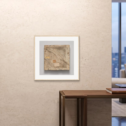 Orlonzo - FRAMED PRINT WOOD 28x2870x70cm ROOM