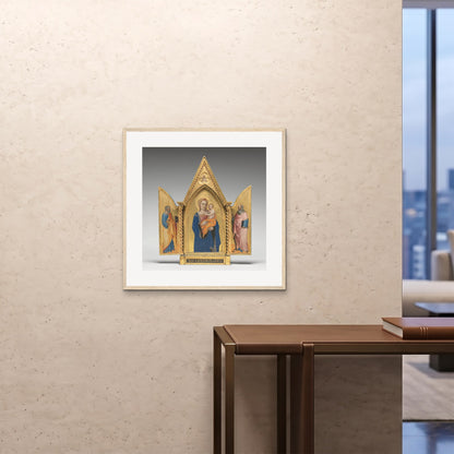 Orlonzo - FRAMED PRINT WOOD 28x2870x70cm ROOM